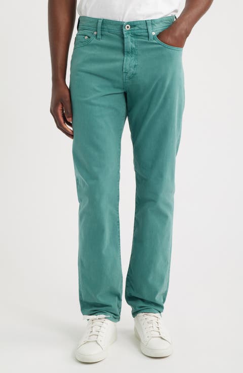 Everett Stretch Sateen Slim Straight Pants (Regular, Big & Tall)
