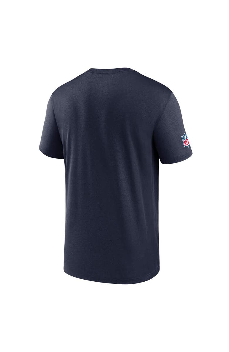 Nike Men's Nike Navy Denver Broncos Sideline Legend Performance T-Shirt, Alternate, color, Navy