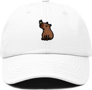 Dalix Capybara Embroidered Everyday Hat