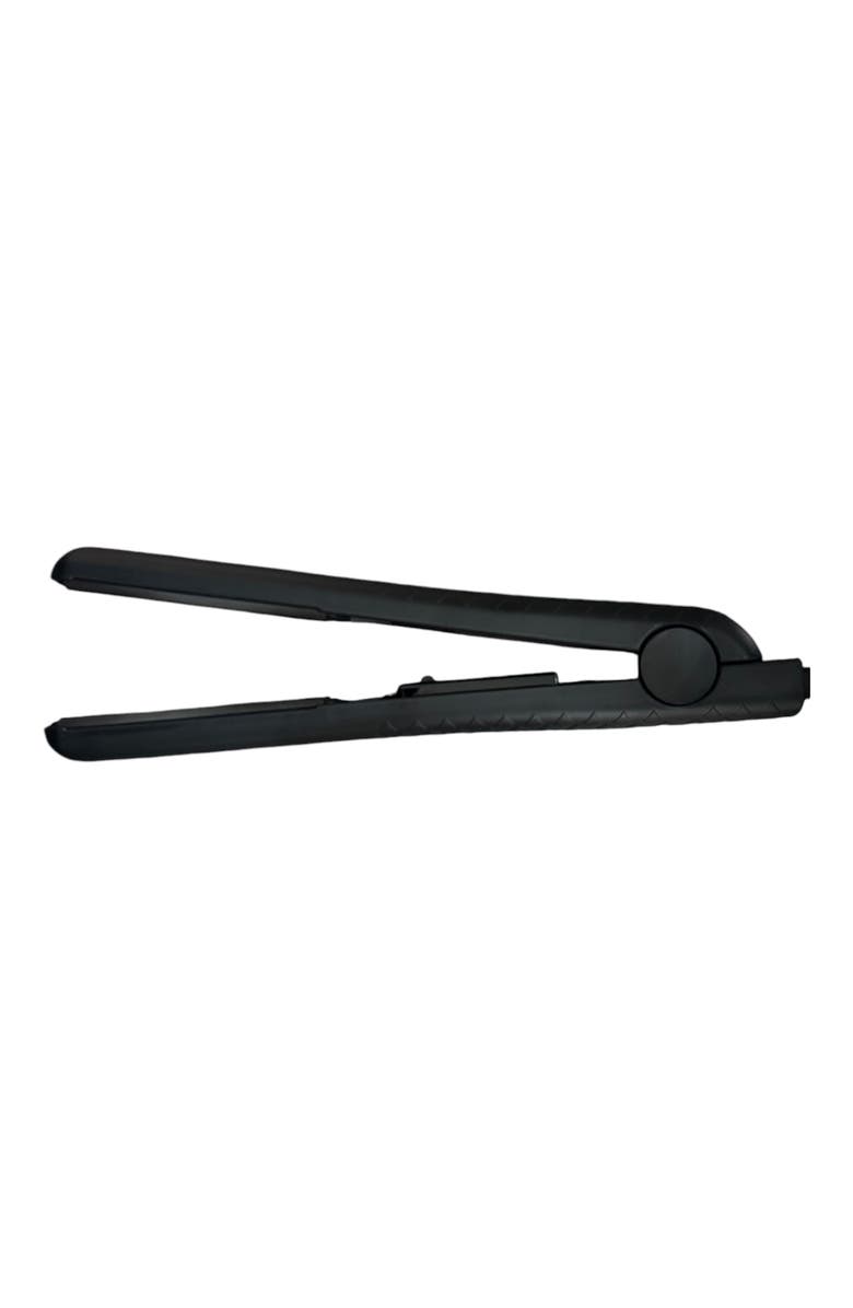 Jose Eber 100% Pure Ceramic Flat Iron Black, 1.25" Plates, Alternate, color, Black