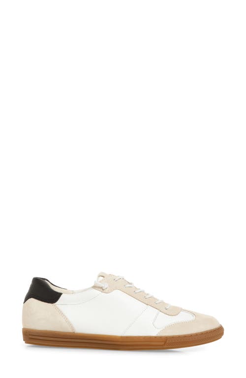 Paul Green Alison Sneaker In Ivory White Combo