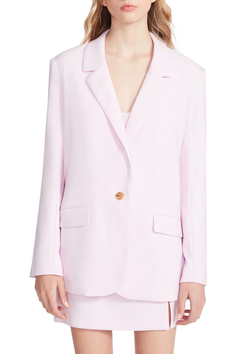 Kaira Boyfriend Blazer, Main, color, PINK TULLE