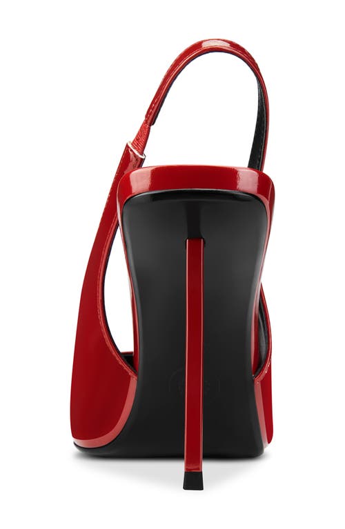 Femme La G63 Slingback Pump In Red
