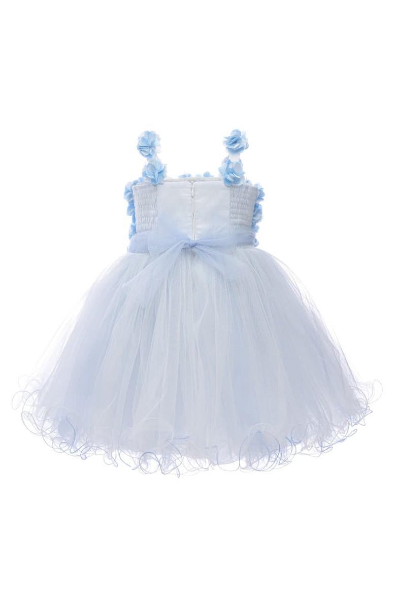 Tulleen Campanula Bloom Dress, Alternate, color, Blue