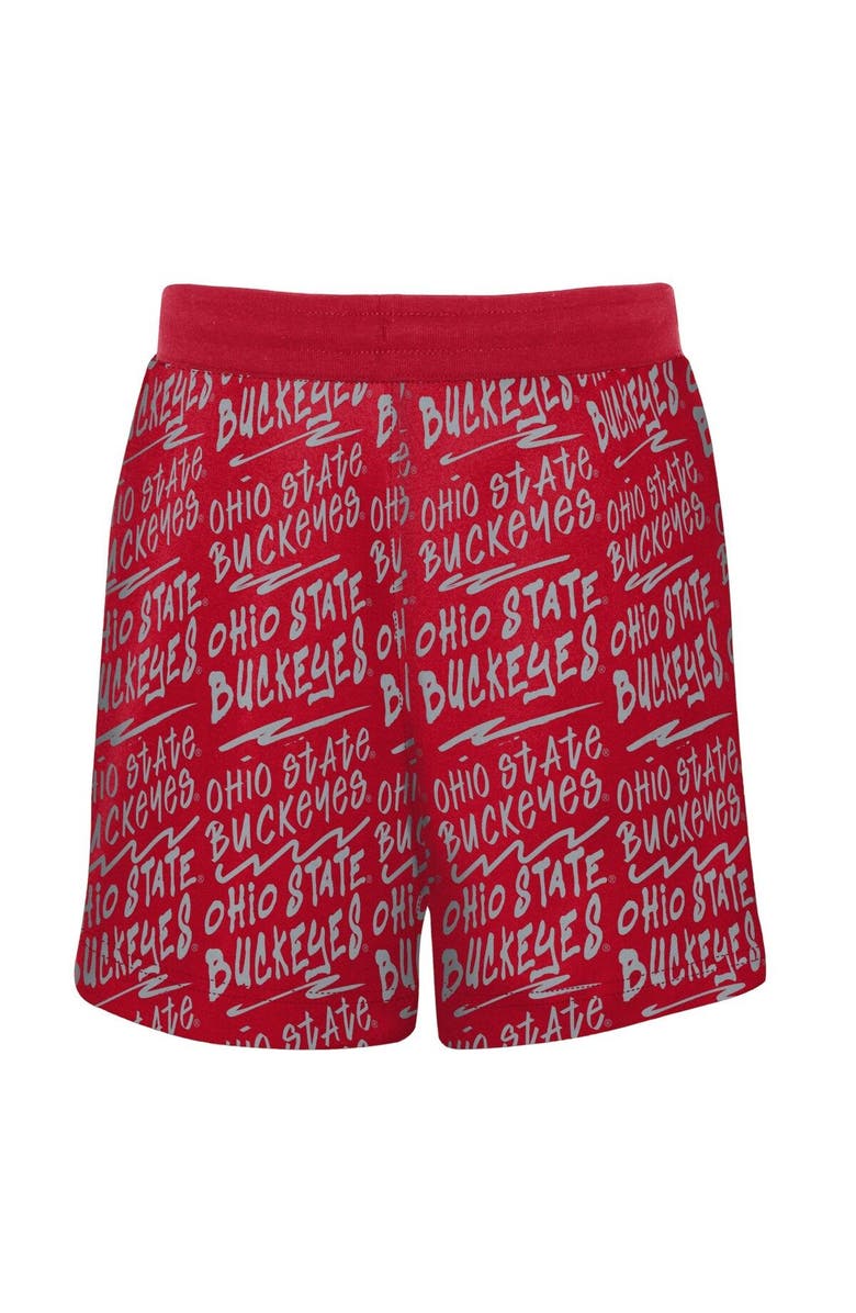 Outerstuff Youth Scarlet Ohio State Buckeyes Super Shorts, Alternate, color, 