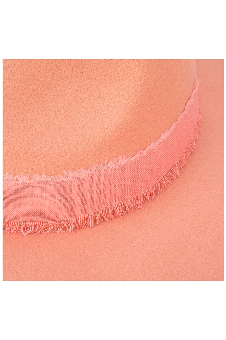 Felt Fedora Hat, Alternate, color, PINK