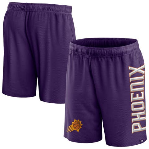 Men's Fanatics Branded Purple Phoenix Suns Post Up Mesh Shorts