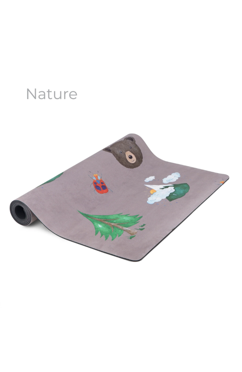 Mindful & Co Kids Beginner Yoga Bundle, Alternate, color, Nature Print