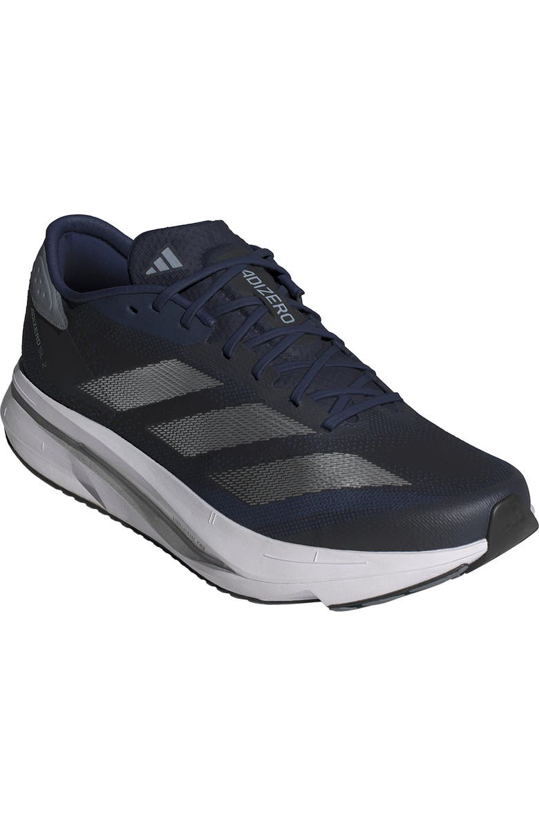 adidas Adizero SL2 Running Shoe, Main, color, Dark Blue/ Silver/ Halo Silver