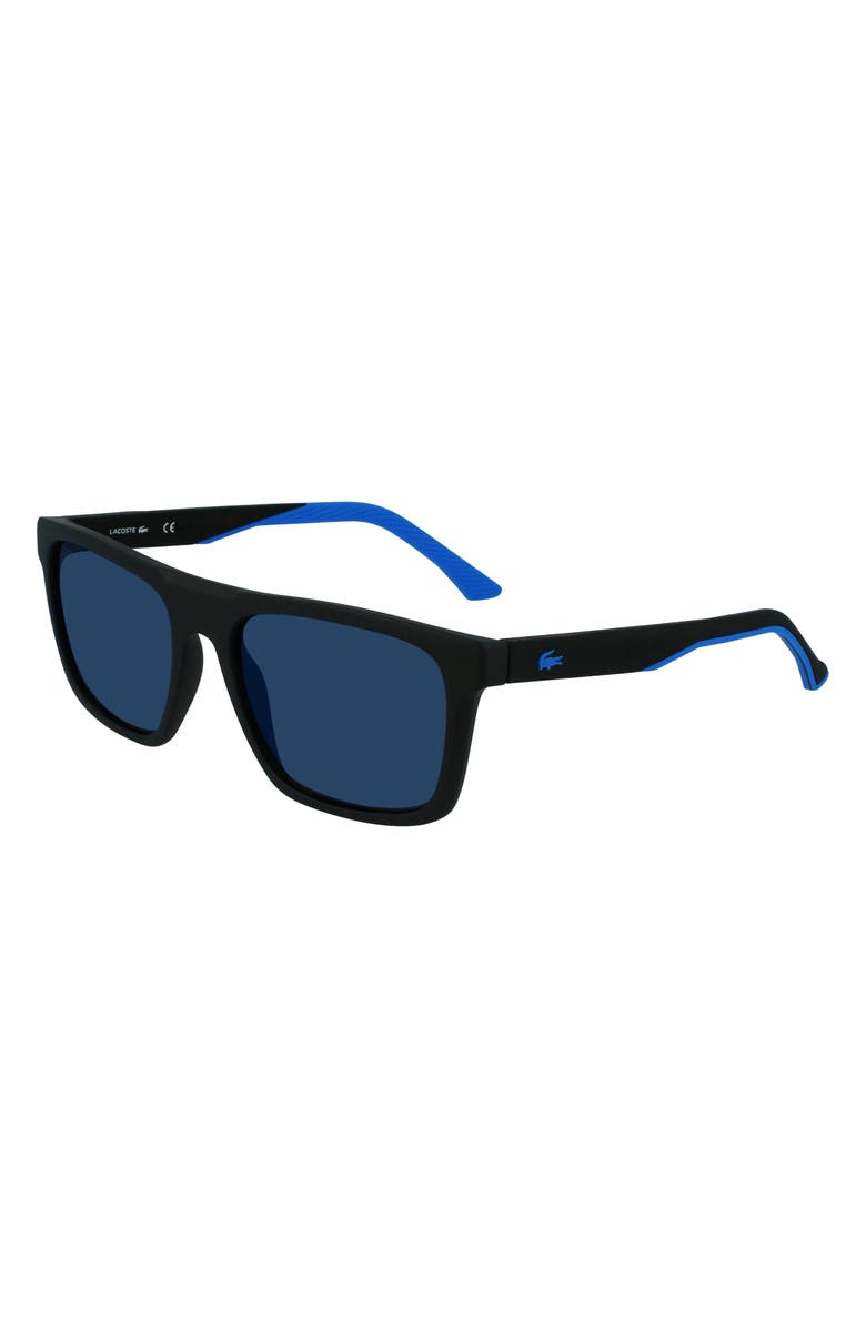 Lacoste Sport 56mm Square Sunglasses, Alternate, color, 