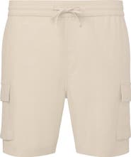 Onia Stretch Linen Blend Cargo Shorts