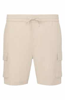 Onia Stretch Linen Blend Cargo Shorts