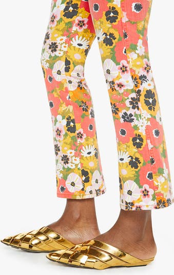 Smokin Double Flood Crop Flare Jeans