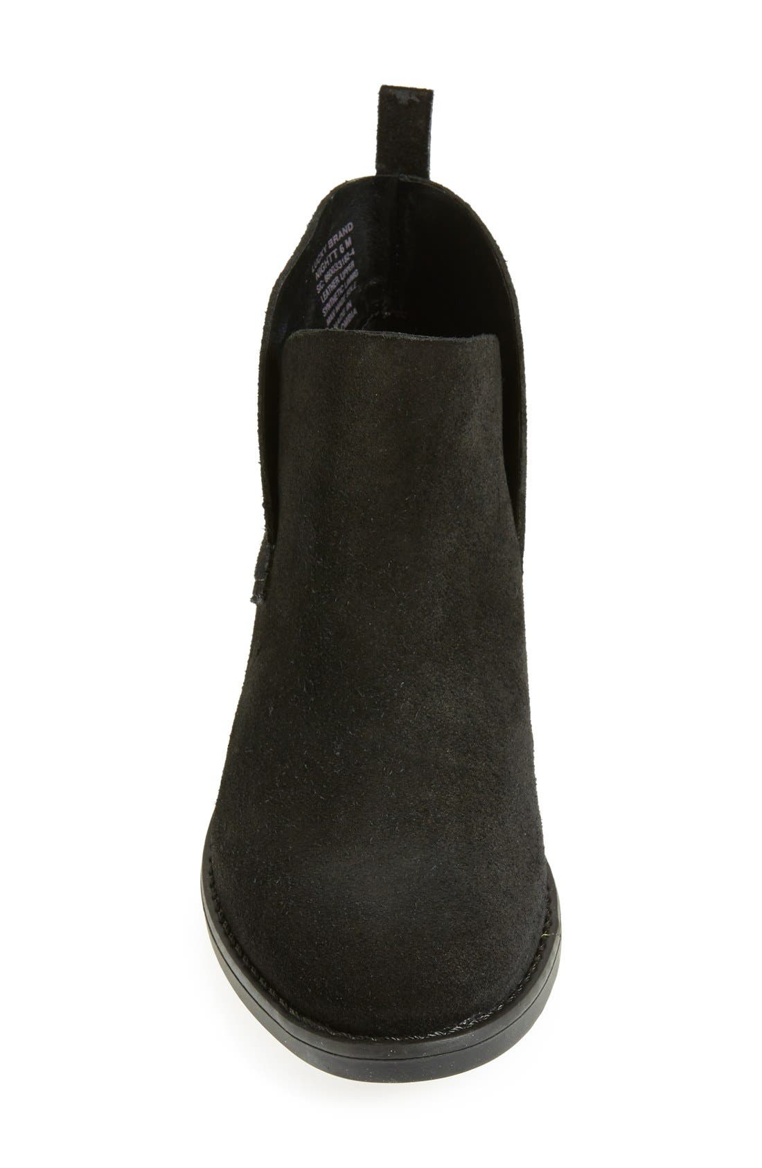'Nightt' Bootie, Alternate, color, BLACK