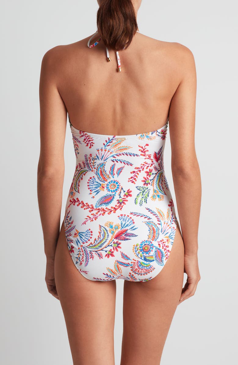 Lauren Ralph Lauren Cutout One-Piece Swimsuit, Alternate, color, 
