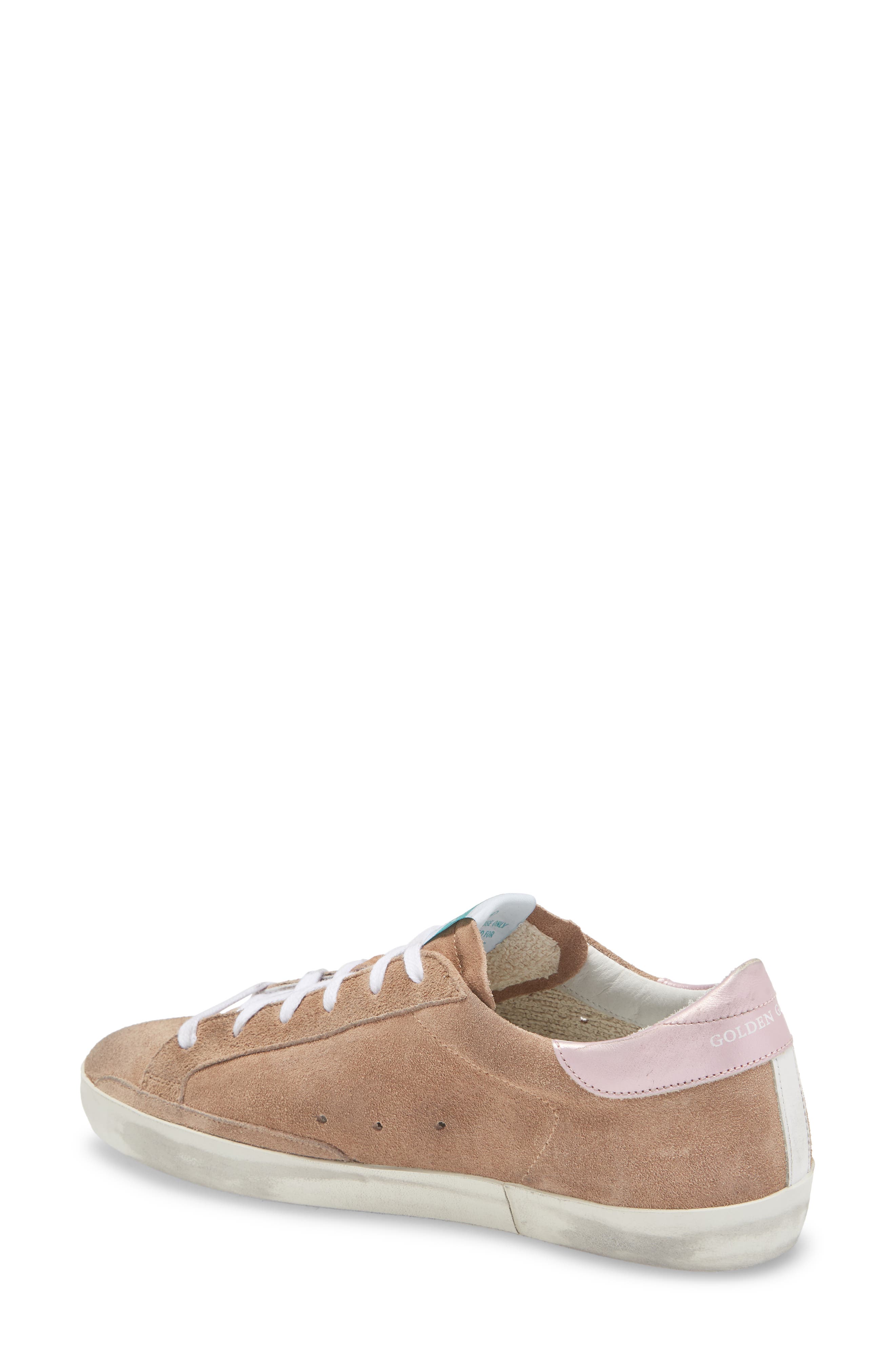 Golden Goose Super-Star Low Top Suede Sneaker, Alternate, color, 