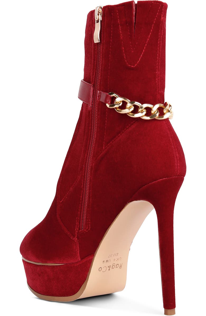 Rag & Co Zeppelin Platform Pump, Alternate, color, Red