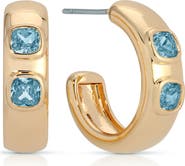 Ettika Favorite Dainty Open Hoop Earrings