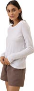 Pact Organic Cotton Featherweight Slub Long Sleeve Tee