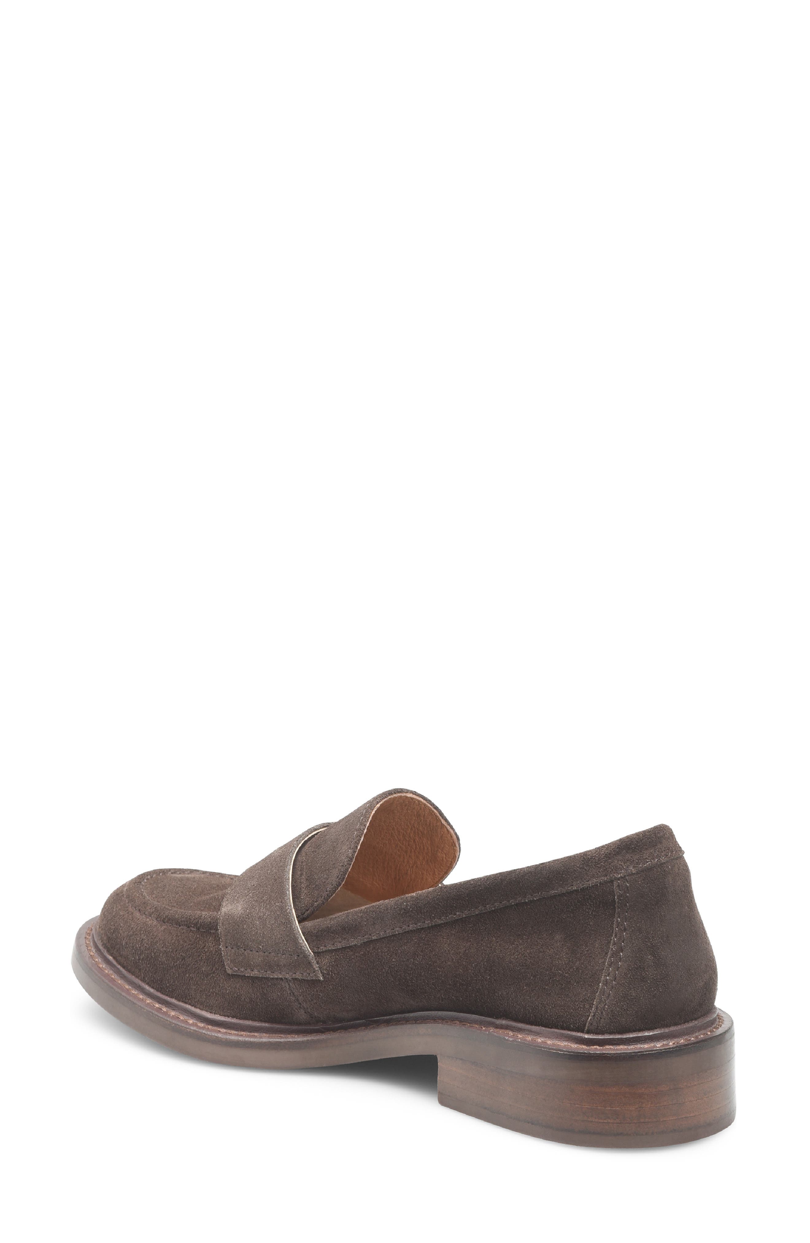 Söfft Mara Penny Loafer, Alternate, color, Lince Dark Brown