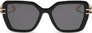 DIFF Dasha 50mm Square Sunglasses