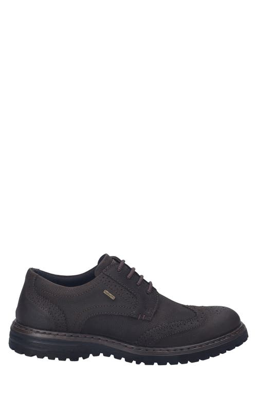Josef Seibel Erroll Waterproof Wingtip Derby In Brown