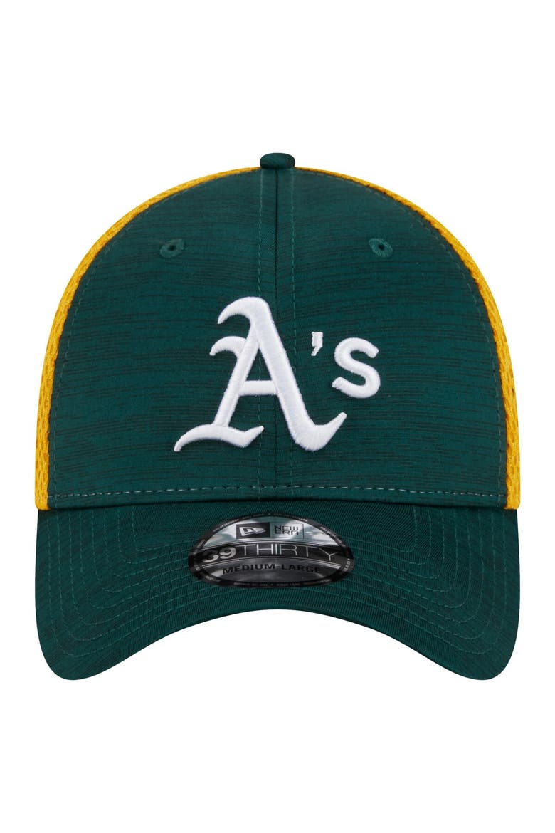 Men's New Era Green Oakland Athletics Neo 39THIRTY Flex Hat, Alternate, color, Green