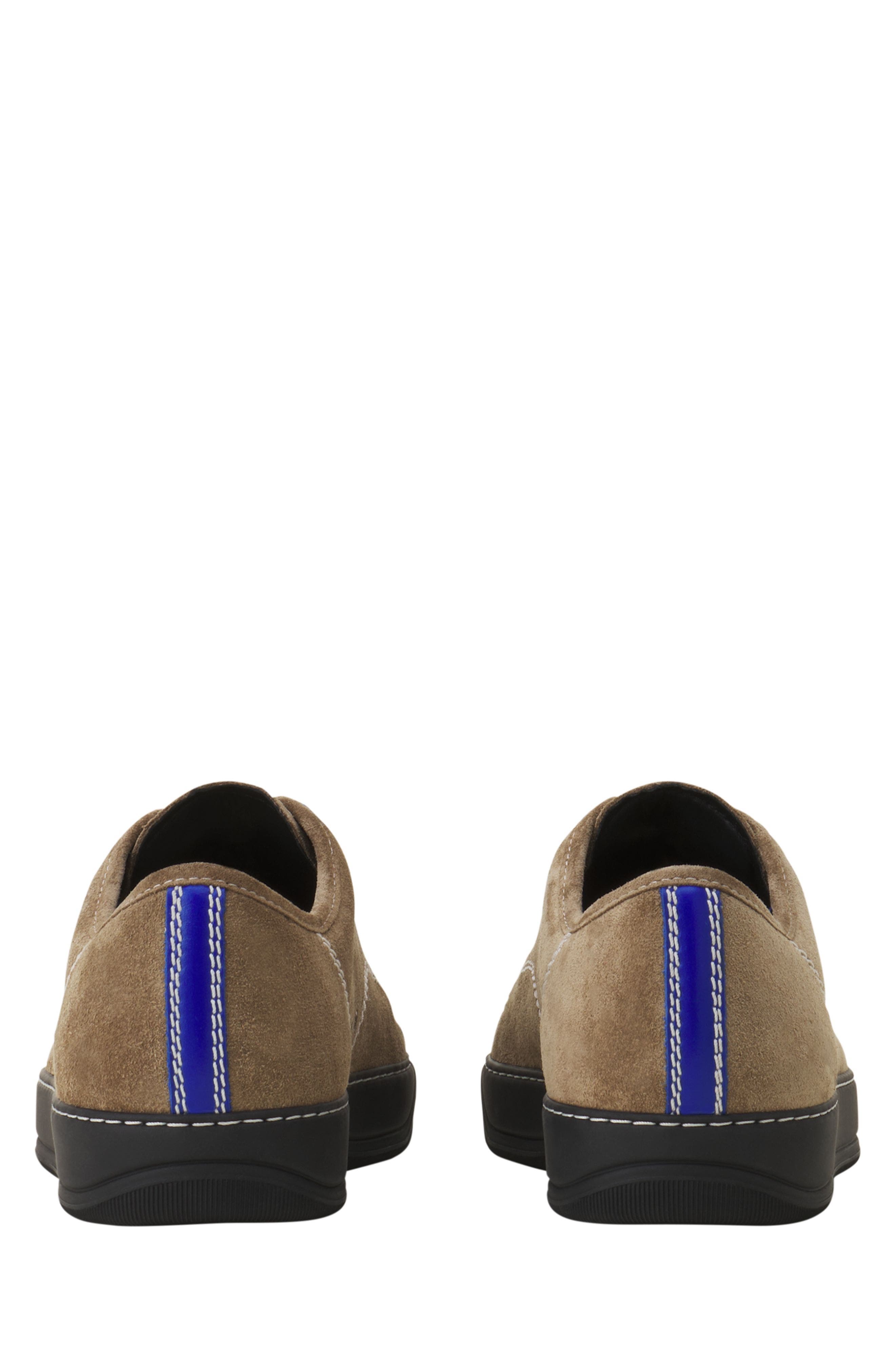 Lanvin Dbb1 Hiking Sneakers In Suede, Alternate, color, Dark Beige/Brown