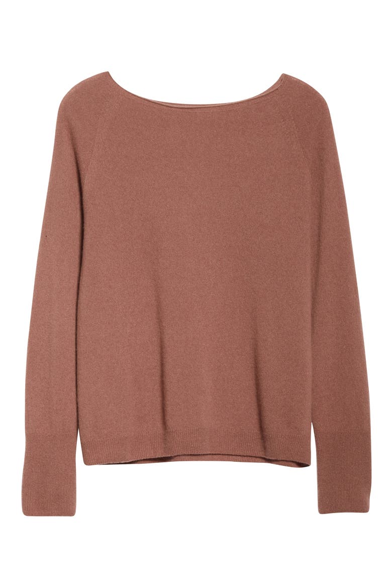 Wool & Cashmere Sweater, Alternate, color, ANTIQUE ROSE