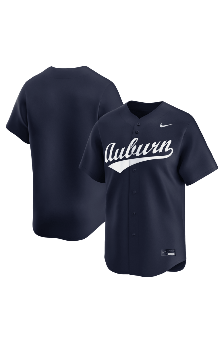 Nike Men's Nike Navy Auburn Tigers Alternate Limited Baseball Jersey, Main, color, Navy