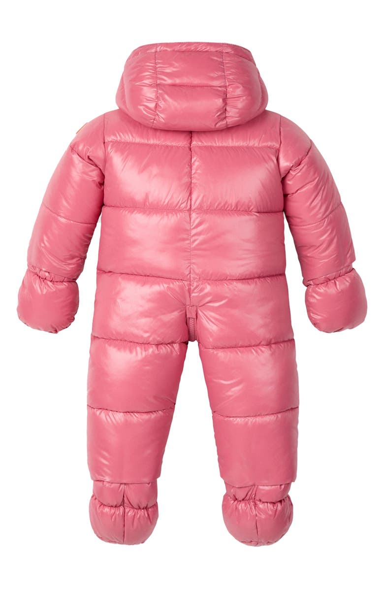 Save The Duck Hooded Quilted Snowsuit with Removable Mittens, Alternate, color, 