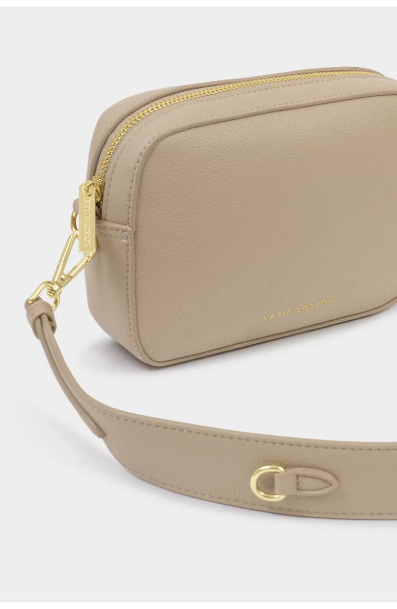 Katie Loxton Avery Small Crossbody Bag in Light Taupe, Alternate, color, Light Taupe
