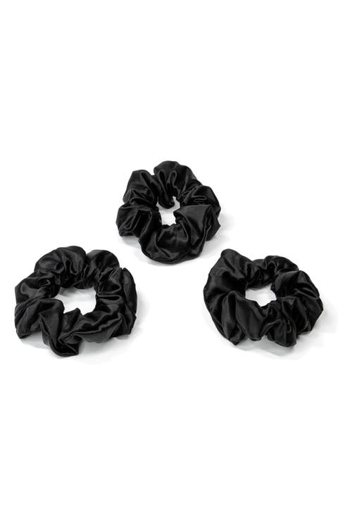 3-Pack Silk Scrunchies