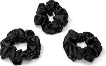 3-Pack Silk Scrunchies