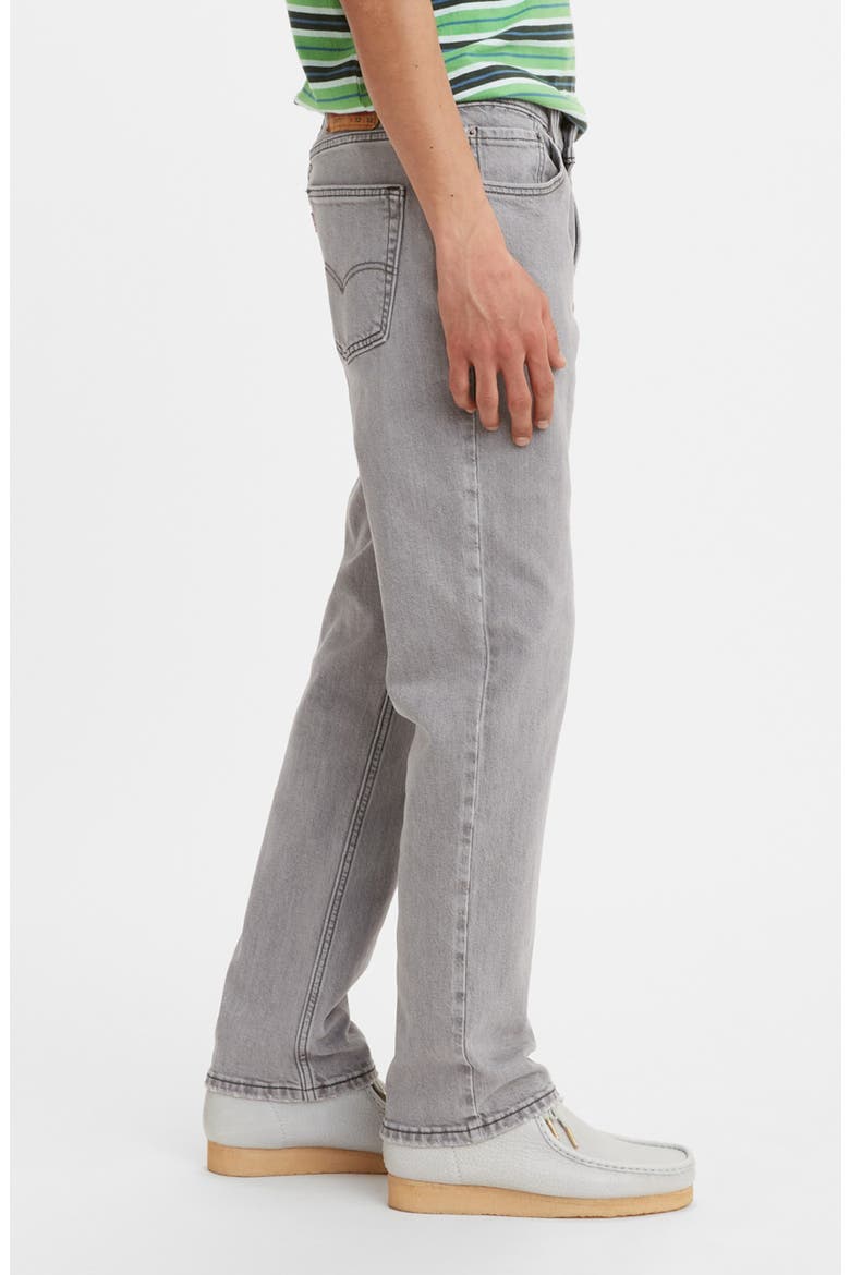 514™ Straight Fit Stretch Jeans, Alternate, color, CLOUDED GREY MIST AD