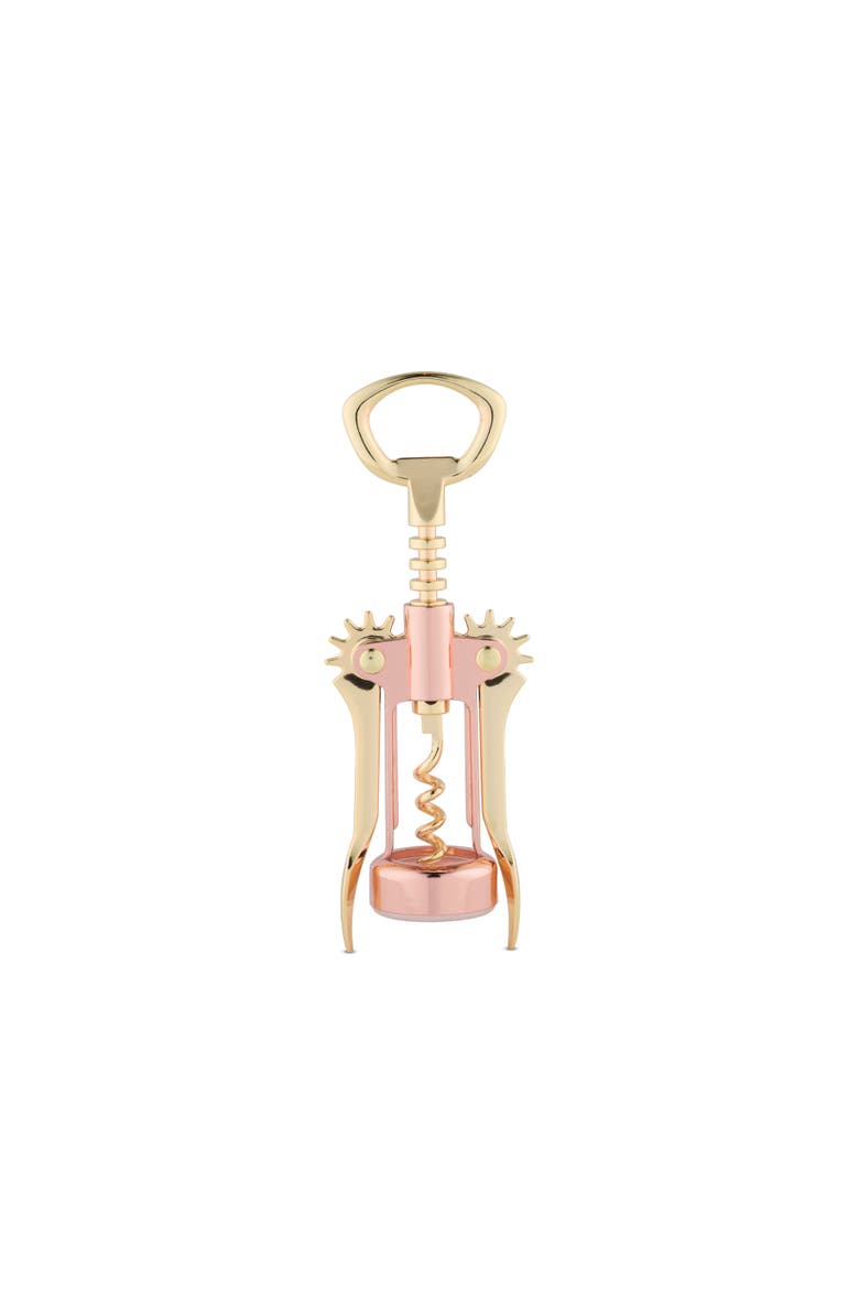 Winged Corkscrew in Copper & Gold, Alternate, color, Copper