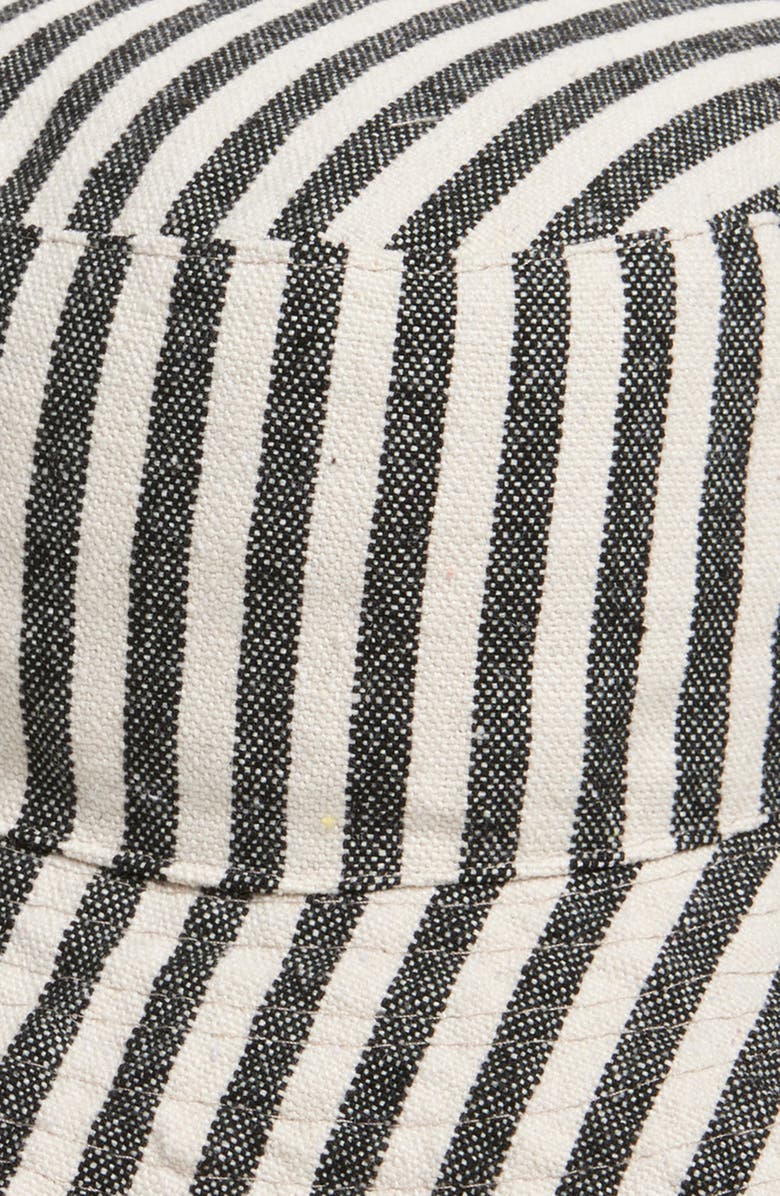 Treasure & Bond Frayed Edge Stripe Bucket Hat, Alternate, color,