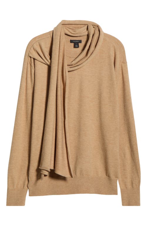 Halogenr Halogen(r) Crewneck Scarf Sweater