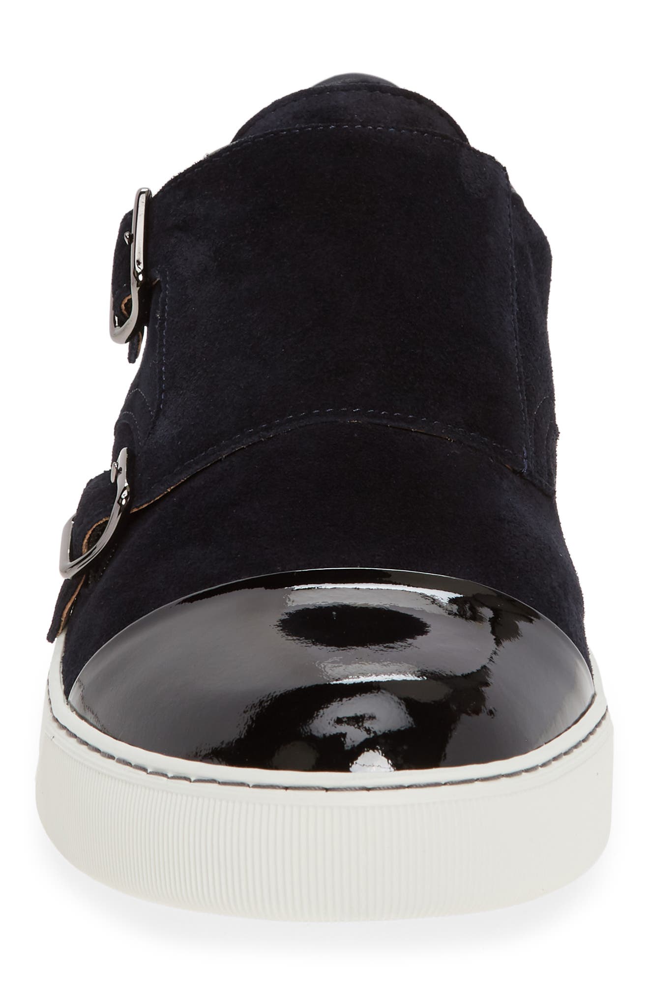 Lanvin Monk Strap Sneaker, Alternate, color, 