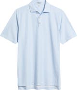 Peter Millar Santiago Geo Print Performance Piqué Golf Polo