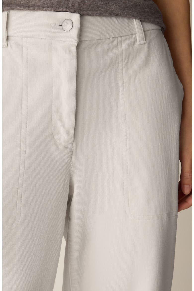 Arch Stretch Cotton Corduroy Ankle Pants, Alternate, color, PALE STRIPE