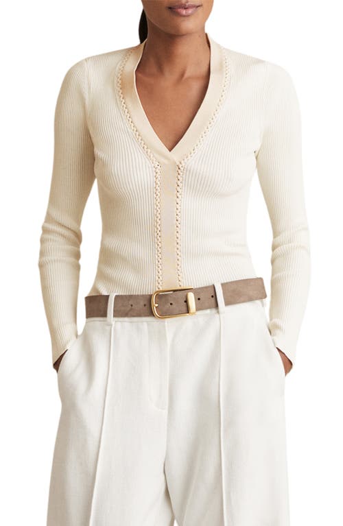 REISS REISS LAURI RIB SWEATER