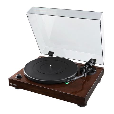 Elite HiFi Vinyl Turntable Record Player Audio Technica Cartridge