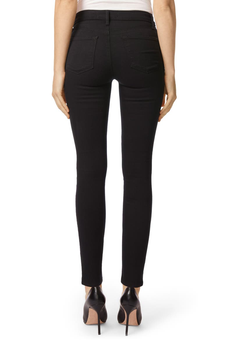 Maria High Waist Super Skinny Jeans, Alternate, color, SERIOUSLY BLACK