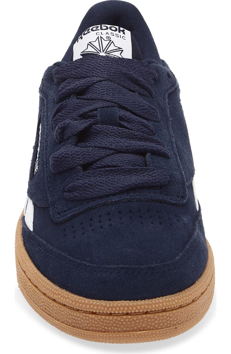 Reebok Kids' Club C Revenge Sneaker, Alternate, color, Navy Orange Gum
