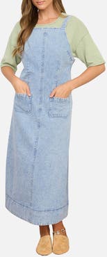 Blu Pepper Denim Midi Dress