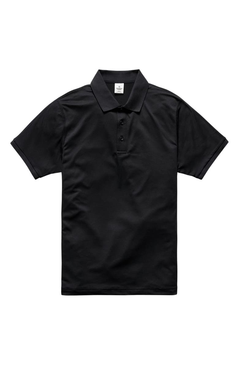 Reigning Champ Playoff Tech Piqué Polo, Alternate, color, 