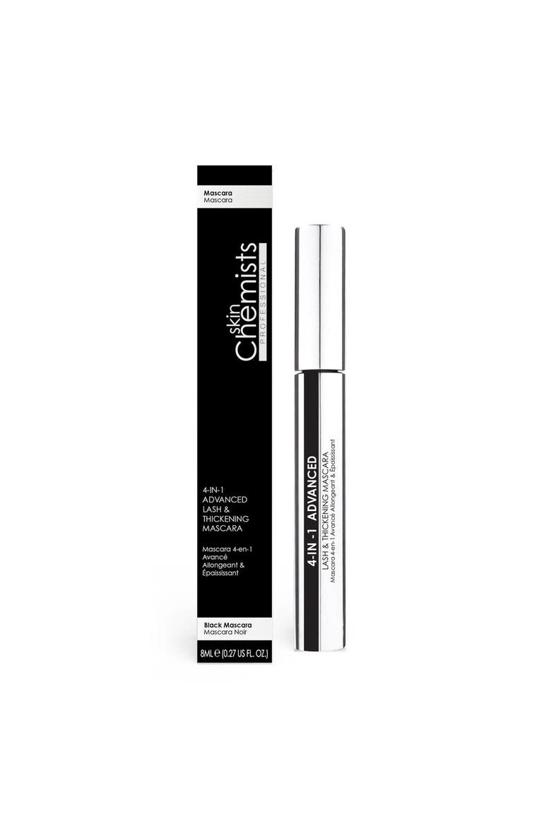 Advanced 4-in-1 Lash & Thickening Mascara 8ml for Loss of Firmness, Fine Lines & Wrinkles, Main, color, White