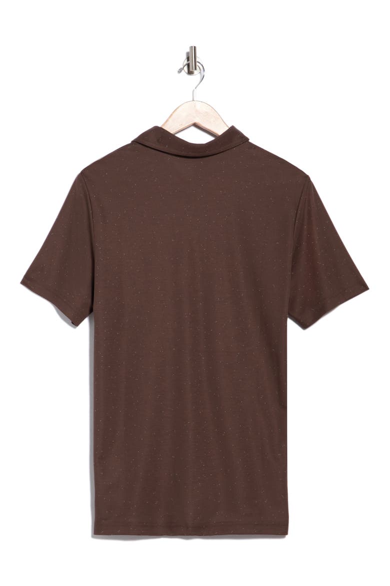 Special Trip No Logo Polo, Alternate, color, CHOCOLATE