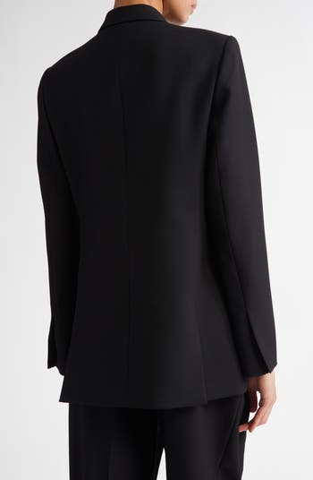 Steph Double Breasted Virgin Wool Blazer